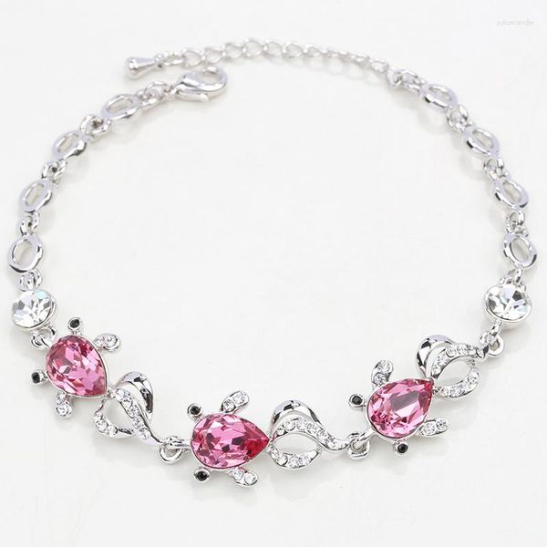 Bracelets à maillons BN-00127 bijoux pour femmes avec des articles poisson rouge de luxe à bas prix pour les femmes amoureux des cadeaux de la saint-valentin