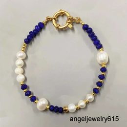 Bracelets à maillons bohème en pierre naturelle, perles, mode rétro, bijoux nationaux faits à la main, accessoires en acier inoxydable 316, cadeaux.