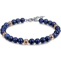 Lien Bracelets Chaîne Mode Hommes Charmes Bijoux Bracelet En Pierre Naturelle Fermoir Homard En Acier Inoxydable Oeil De Tigre Chapelet Perle BraceletLink