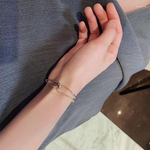 Braccialetti di collegamento Classico braccialetto stella ottagonale regolabile Studente Donna coreana sexy regala un regalo di gioielli per amici