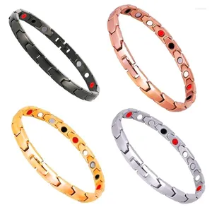 Link armbanden energie magnetische armband mode therapeutische gezonde magneet voor vrouwen gewichtsverlies therapie sieraden cadeau