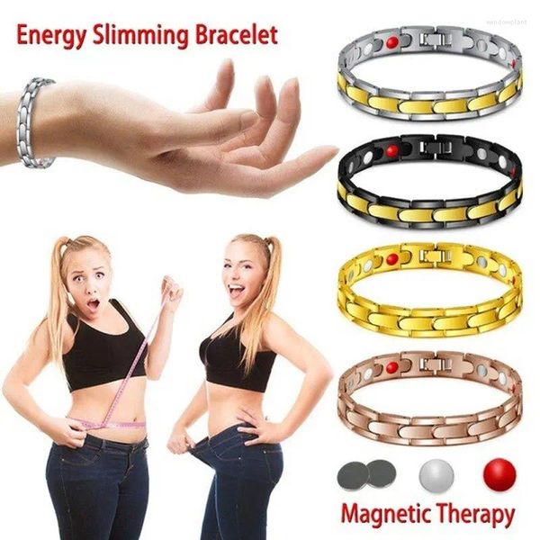 Bracelets de liaison Europe et les États-Unis vendant un modèle de bracelet magnétique à l'échelle détachable couple en gros de bracelet en gros
