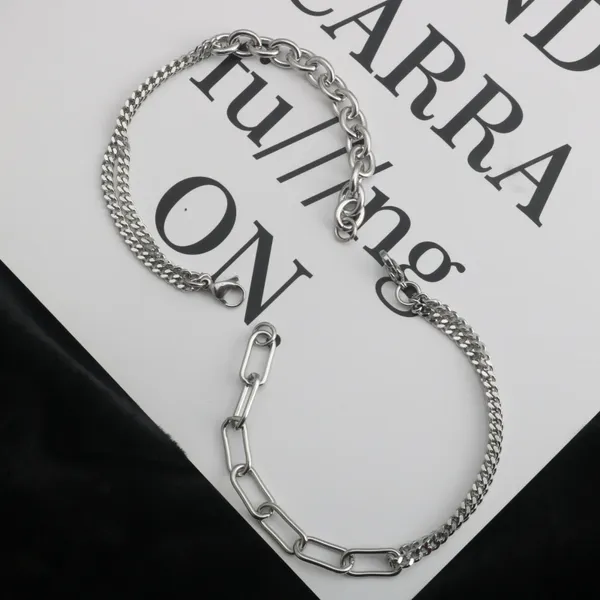 Bracelets lien coutures de mode bracelet double couche à double couche