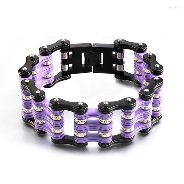 Lien Bracelets Santé Bracelet Magnétique Énergie Infrarouge Lointain Style Positif En Acier Inoxydable