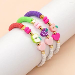 Lien Bracelets Miyuki Amitié Fruits Argile De Mode Bijoux À La Main Cadeau Pour Les Femmes Adolescente D'été Plage Surfeur Bracelet Pulsera