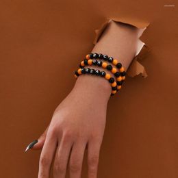 Link Bracelets Modyle Boheemse hart kralen Tassel gelaagde armband ingesteld voor vrouw handgemaakte ketens touw verstelbare armband Anklet