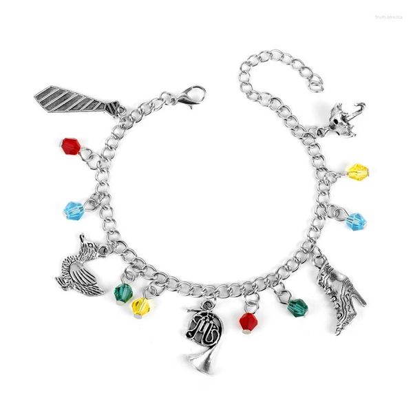 Lien Bracelets MQCHUN film comment j'ai rencontré votre mère parapluie cor français pendentif Bracelet Bracelet femmes Vintage charme-25