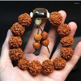 Schakelarmbanden Natuurlijk Nepal Jingang Bodhi Armband Origineel Zaad Popcorn Vijf Gezichten Kralen Amusement Artikel Gebed