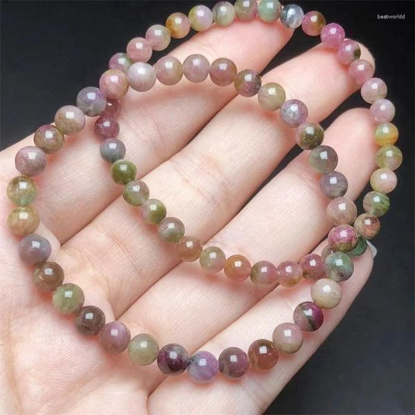 Bracelets de liaison pastèque naturel bracelet tourmaline mode guérison personnalisée pour les hommes femmes de bijoux de pierre gemme