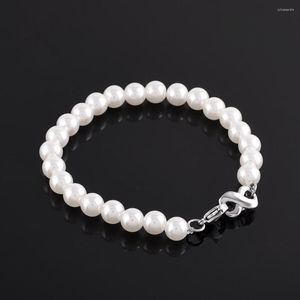 Lien Bracelets Perle Perlé Crémation Bracelet Pour Cendres Souvenir Urne Bracelet Avec Infinity Titulaire Mémorial Bijoux Charme Femmes