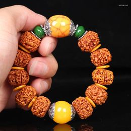 Bracelets de liaison bracelet naturel tibétain Bodhi Bodhi pour femmes Bouddha Seed Scenic Zone Physical Fabricant