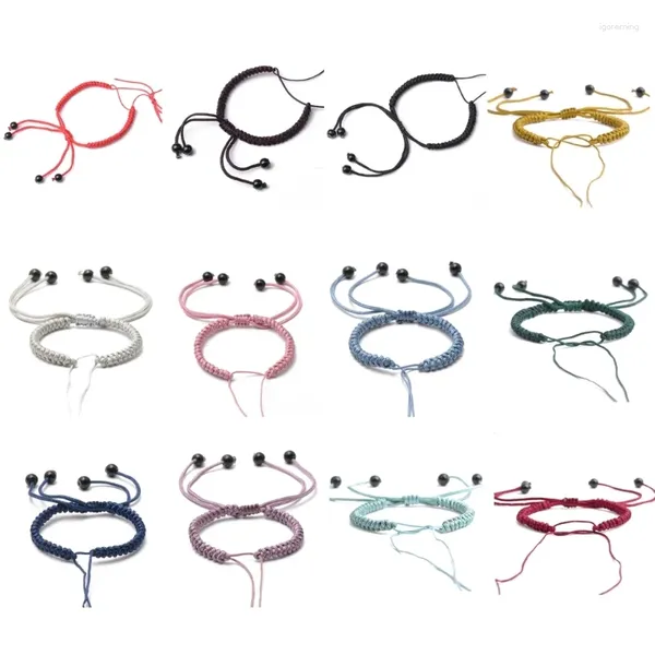 Pulseras de enlace Joyería de muñeca de muñeca unisex ajustable para uso diario