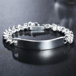 Chaîne à maillons Belle mode Bracelets torsadés élégants Vente de bracelets en argent 925 pour femmes 2022 Bijoux magnifiques de haute qualité KpopLink Lars22