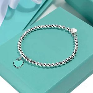 Lien chaîne Bracelets breloques coeur bracelet Bracelets perles Femme cadeaux pour femmes Femme Bracelets amoureux cadeaux bijoux Bracelets