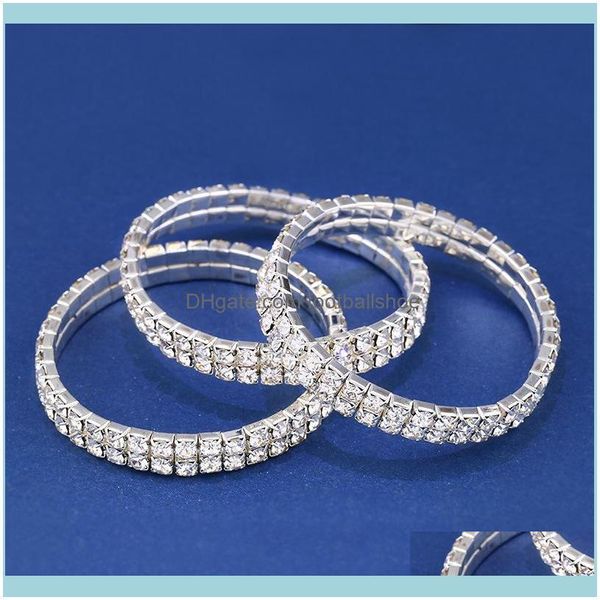 Link, Bracelets de chaîne JewelryDesigners Vendant des bijoux en cristal avec un bracelet de personnalité en diamant Fabricant Drop Delivery 2021 Mst2K