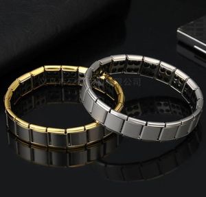 Chaîne de liaison ED Bracelet magnétique en acier inoxydable pour les femmes Guérison Balance Balance Health Bijoux de soins11707063738159