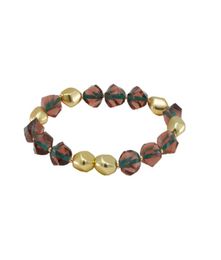 Bracelet de perle en verre KCJ KCJ pour femmes Bijoux de charme le plus mignon Bule Elastic Strech Bracelets4542179