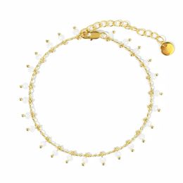 Link -keten Kelitch Nieuwe kralen armbandzaadketen Boho Charm Handgemaakt paar Bangle mode dames juwelen vriendschap geschenken groothandel G230222