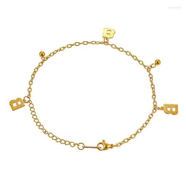 Bracelet néo-gothique en acier inoxydable pour femme, chaîne à maillons doré, longueur 20cm, 5cm, haute qualité, bijoux à la mode, Inte22