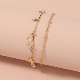 Cadena de eslabones, pulsera infinita de diamantes de imitación, pulseras de joyería para hombres y mujeres, estilo Trum22