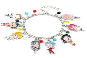 Link Chain The Seven Deadly Sins Meliodas Elizabeth Liones Charm Bracelet Escanor Lion Merlin Boar Gowther Gowther GoWther Goat King Ban Jewelry7306553