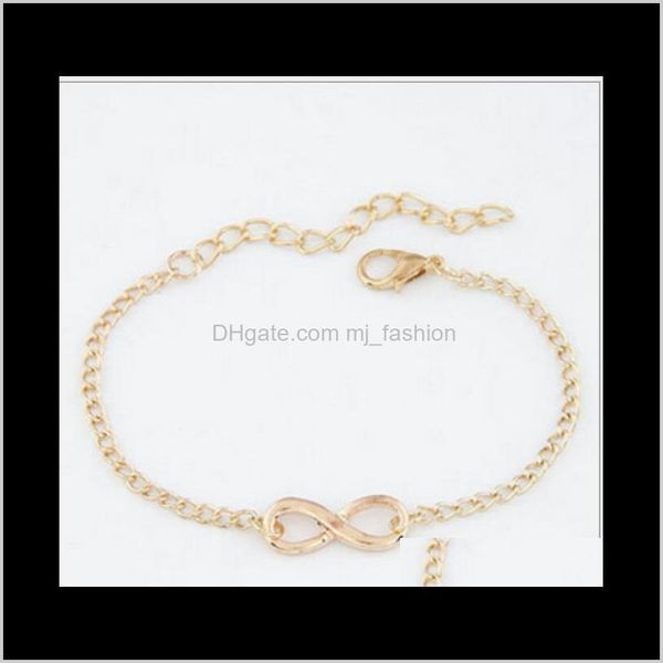 Link Jewelryfashion One Direction Fille Bijoux Numérique Infinity Bracelets Pour Femme En Gros Bracelet Bijoux De Mariage Lien Chaîne Ps0770 Drop D