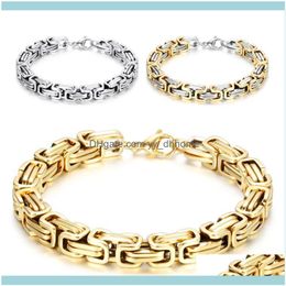 Link, Jewelrylink, Chaîne Bracelet Pour Hommes Femmes Gourmette Cubaine Lien En Acier Inoxydable Hommes Femmes Bracelets Chaînes Davieslee Bijoux Se03 Drop Del