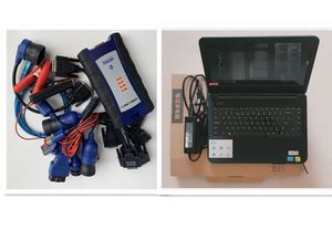 Link2 Diesel Truck Diagnostic Tool Bluetooth NEXQ2 USB-link voor zware vrachtwagenscanner met nieuwe laptop 3421 laptop