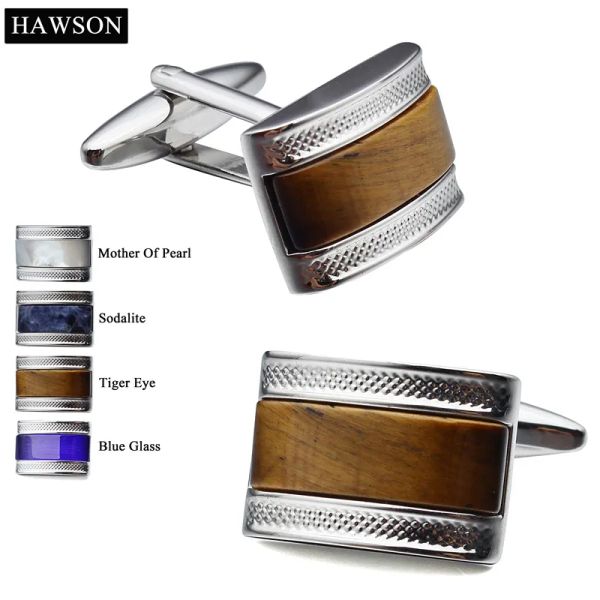 Liens Hawson Luxury Luxury Mather of Pearl Cuff Links High End Jewelry Accessory Wedding Wedding Binks for Men