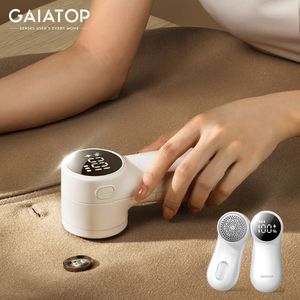 Lint Remover GAIATOP Electric Rechargeable Sweater Defuzzer Intelligent Digital Display s Shaver Trimmer 230314
