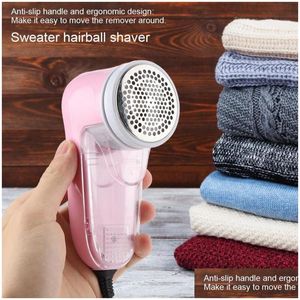 Brosses à rouleaux anti-peluches Brosses à rouleaux anti-peluches Vêtements ménagers Rasoir électrique Tissu Brosse portable et lame rechargeable 230529 Drop Dhofa