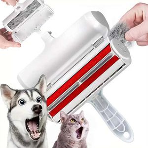 Lint Rollers Brushes Pet Hair Remover Roller Removing Dog Cat Self Cleaning Lint Pet Hair Remover Pet Hair Remov Cleaning One Hand Operate Z0601