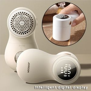 Lint Rollers Borstels Remover Elektrische Haarbal Trimmer Smart LED Digitale Display Stof USB Opladen Draagbaar Professioneel Snel Huishouden 230621