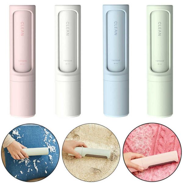 Lint Rollers Brosses Réutilisable Lavable Manuel Lint Sticking Rollers Sticky Picker Sets Cleaner Lint Roller Pets Hair Remover Brosse chien outil de nettoyage Z0601