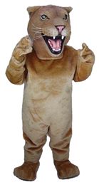 Leeuwin mascotte kostuum volwassen maat mascotte mascota carnaval party spal kostuum chique verkleedpak