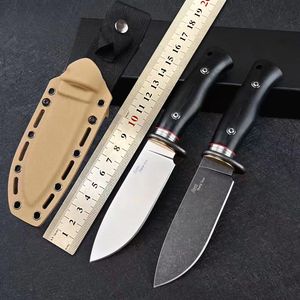 Lionsteel T8 Jungla al aire libre Cuchillo recto Sleipner acero Campo Campo de equipo Táctico Táctico Combate EDC Terrestre Survival Folleto de bolsillo Autodefensa