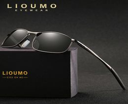 Lioumo marque conception nouvelle aviation lunettes de soleil mâles polarisés lunettes hommes femmes verres de soleil hd miroir de miroir 4458782