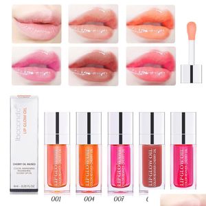 Lip Balm Crystal Jelly Moisturizing Lips Oil Plum Lipgloss Long Lasting Makeup Y Plump Tinted Make Up Drop Delivery Dhvw0