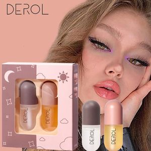 Bálsamo labial Gota Día Noche Volumen instantáneo Lip Plumper Aceite Hidratante Reparación Reducir Labio Línea Fina Suero Cosmético Lip Blam Maquillaje 231202