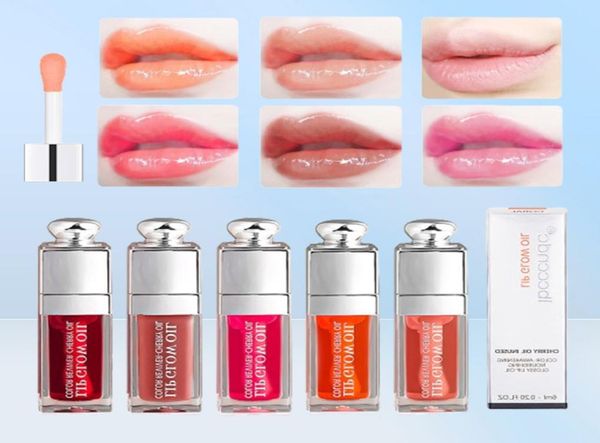 Baume à lèvres mode 6 ml Crystal Jelly Hydratage Hydratage Boule à lèvres Regloss Sexy Tintond Lip Plumper lèvres MakeUp8040066