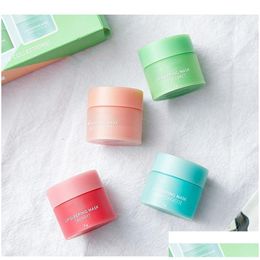 Balm de lèvres coréen Brand spécial Care 8G Masque à manches 4pcs / ensemble parfumés nutritifs hydratants lèvres Drop Livraison Health Beauty Maquillage DHCG8