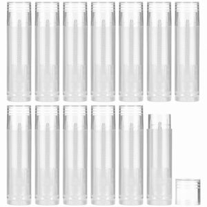 Baume à lèvres Tube Cosmétique DIY Ctainer Vide Avec Caps Maquillage En Plastique Baume À Lèvres Vide Tube Vide Tubes De Rouge À Lèvres p4sr #