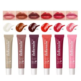 Lippenboterbalsem Vanillebeige Bruine Sheaboter Getinte lippenbalsem Niet-plakkerige Vocht Hydraterend Glanzend Opvullend voor droge, gebarsten lippen Verzorging Make-up