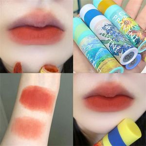 Lipgloss 1/3pcs Fluwelen Matte Waterproof langdurige Sexy Rode Modder Klei Gladde Lippen Tint Pigment vloeibare Lipstick Make-Up