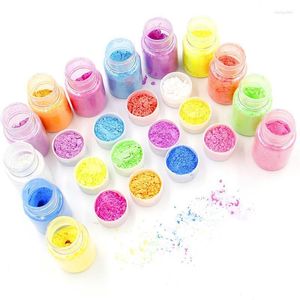 Lip Gloss 10g Natural Mica Powder Dye Pigment Pigment Mineral Coloración hecha a mano para jabón de lápiz labial Cosmetics Wish22