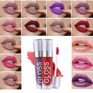 Béliement à lèvres 15 couleurs sexy nude durable hydratant la morsure non marquante Glaze mate étanche à lèvres liquide liquide