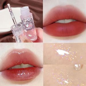 Lipgloss 1 Pc Transparante Hydraterende Sexy Shining Lippen Waterdicht Blijvende Glas Olie Clear Glitter Primer Hydraterende Mollige