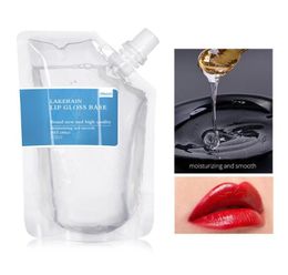Lip Gloss 200 ml Basisolie voor doe -het -zelf maken grondstof gel anti -aanbak niet -hydraterende vloeibare lippenstift veganistische hele9957505