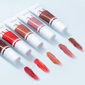 Lip Gloss 3-in-1 modder Multifunctionele oogschaduw Blush Velvet Matte Glitter Lipstick Professionele make-up cosmetica