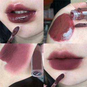 Lipgloss 5 kleuren mat spiegel glas